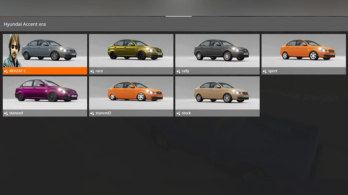 BeamNG.drive — Hyundai Accent ERA