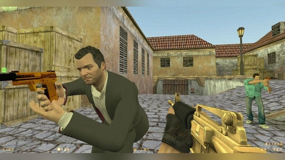 Counter-Strike 1.6 — Игра в стиле GTA