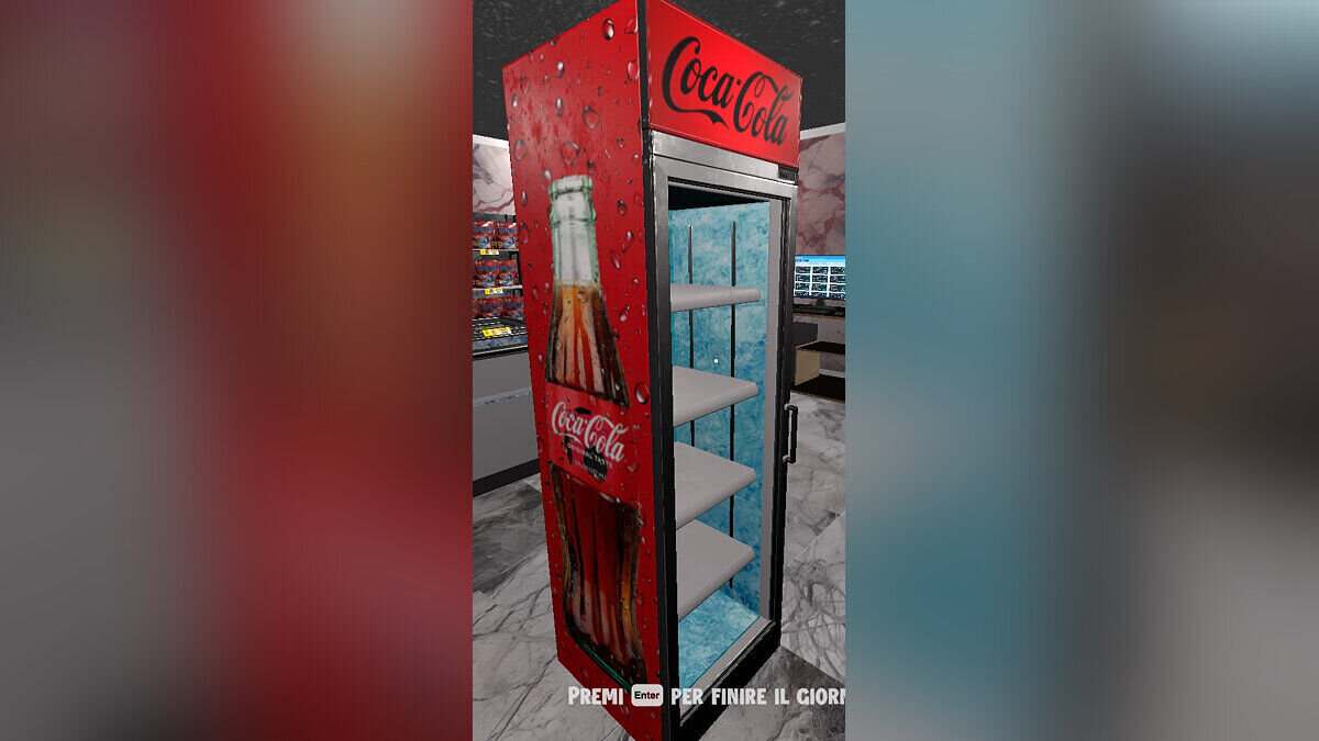 Supermarket Simulator — Холодильник «Кока-Кола»