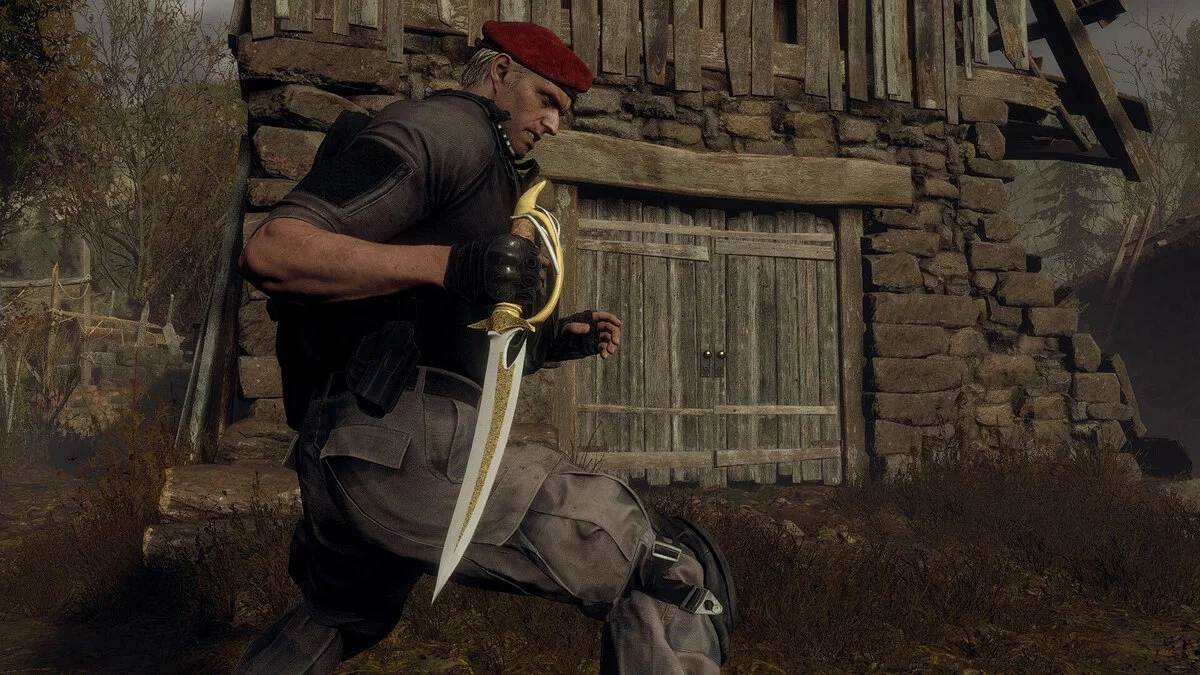 Resident Evil 4 Remake (2023) — Кинжал из игры Baldur's Gate 3