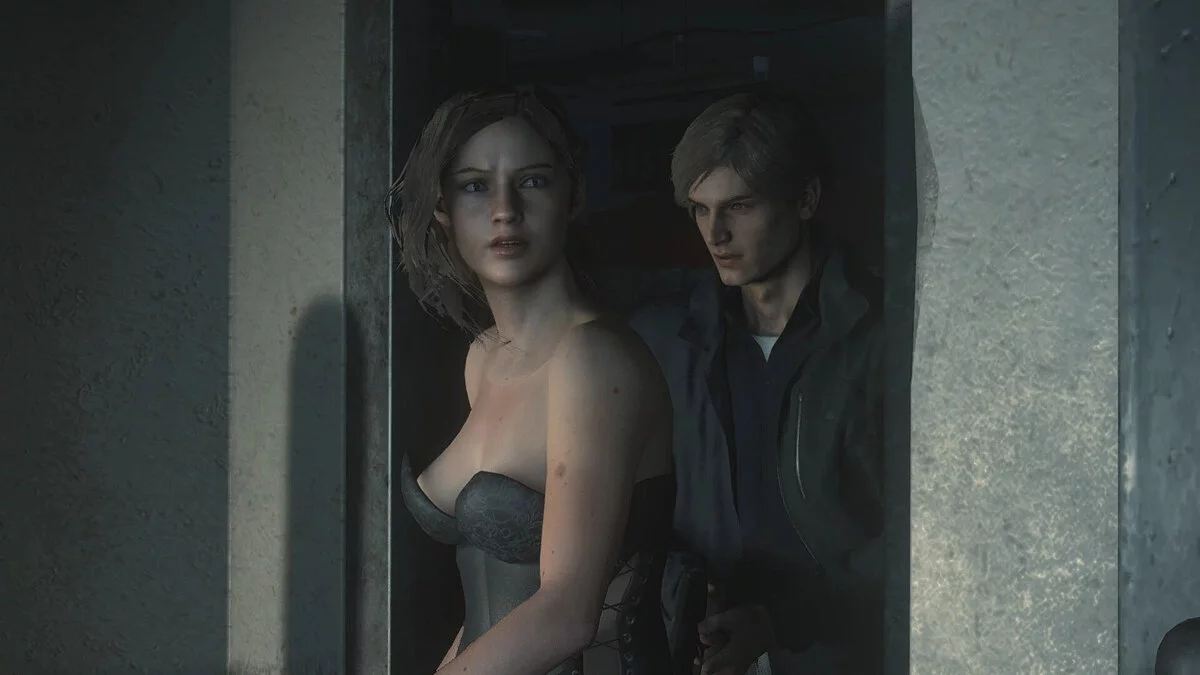 Resident Evil 2 — Клэр в корсете (Non-RT)