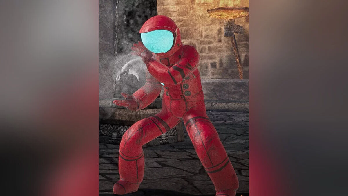 Mortal Kombat 1 — Космонавт из игры Among Us