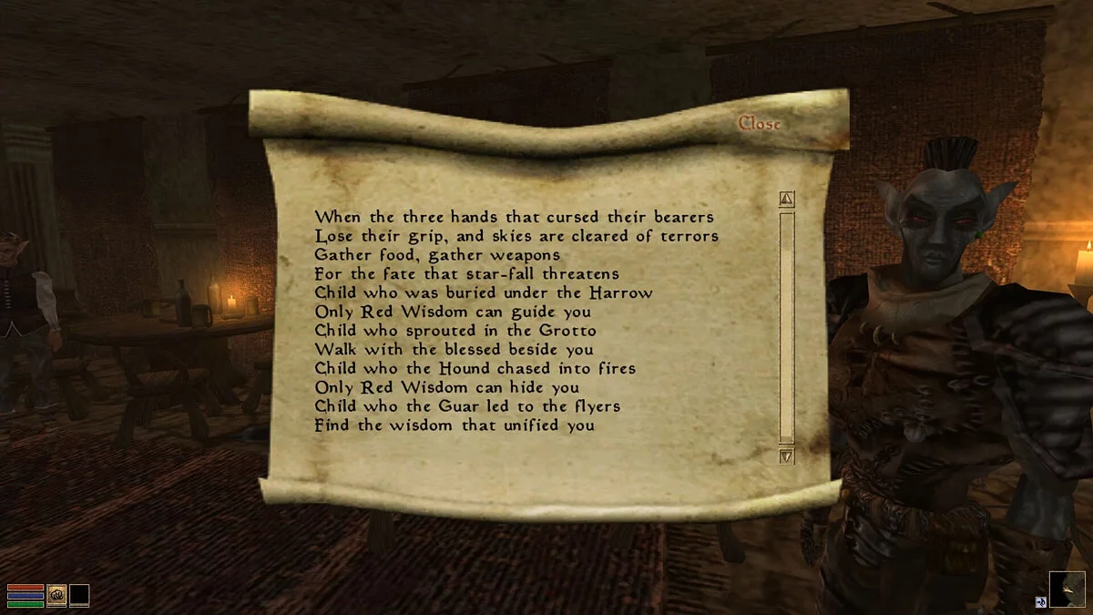 Elder Scrolls 3: Morrowind — Красная мудрость