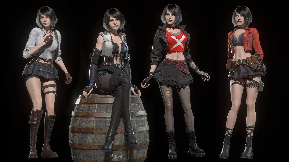 Resident Evil 4 Remake (2023) — Леди из игры Devil May Cry: Peak of Combat