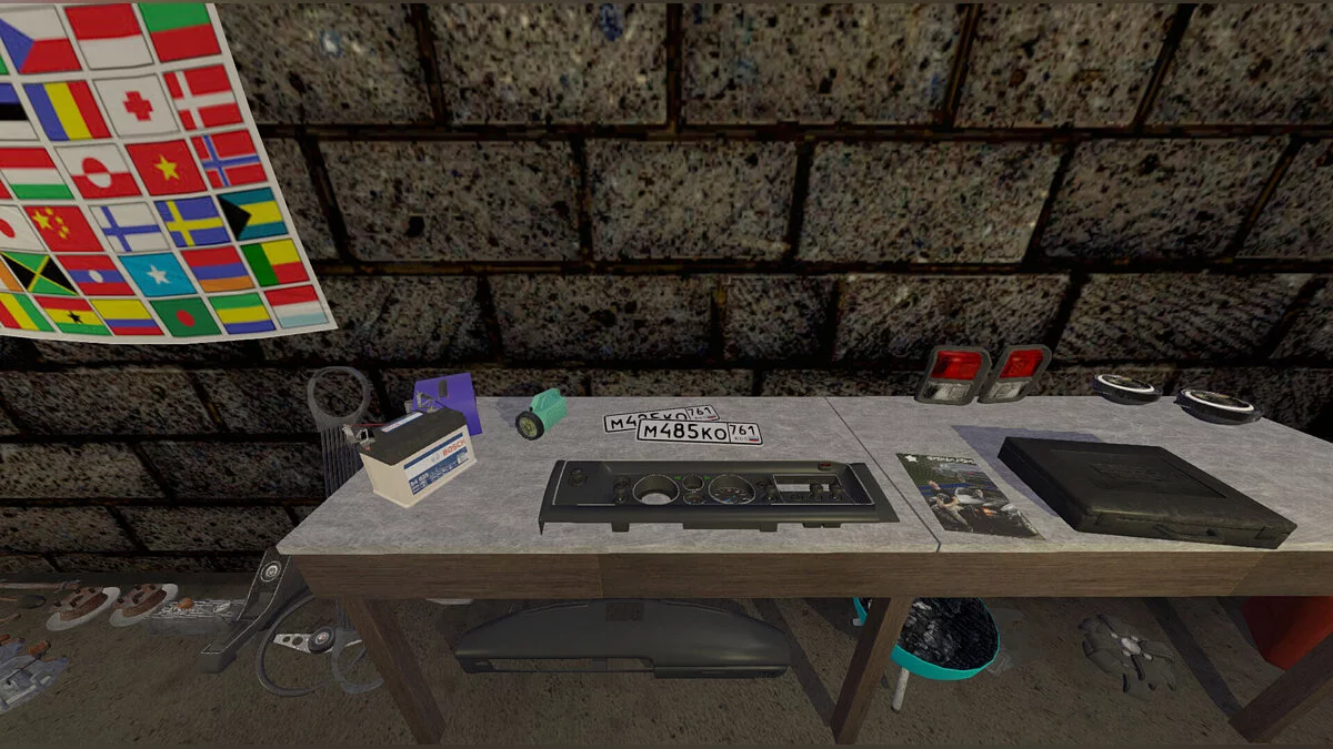 My Summer Car — Мотор собран и настроен, много еды, дом в порядке