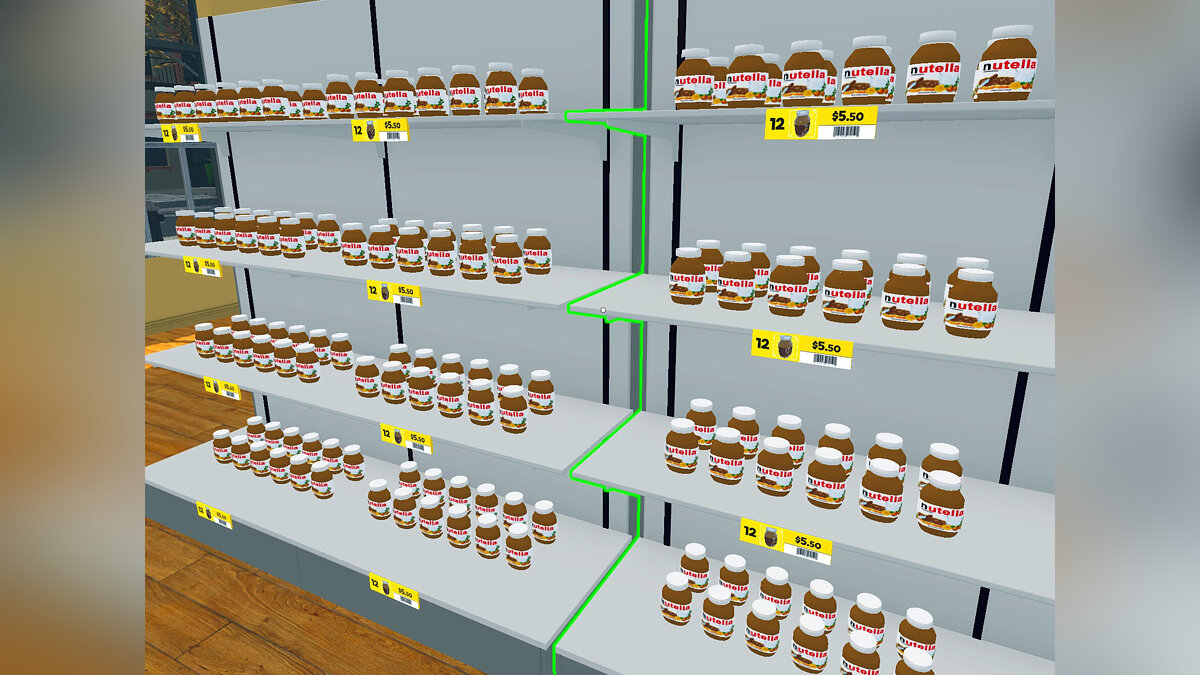 Supermarket Simulator — Nutella