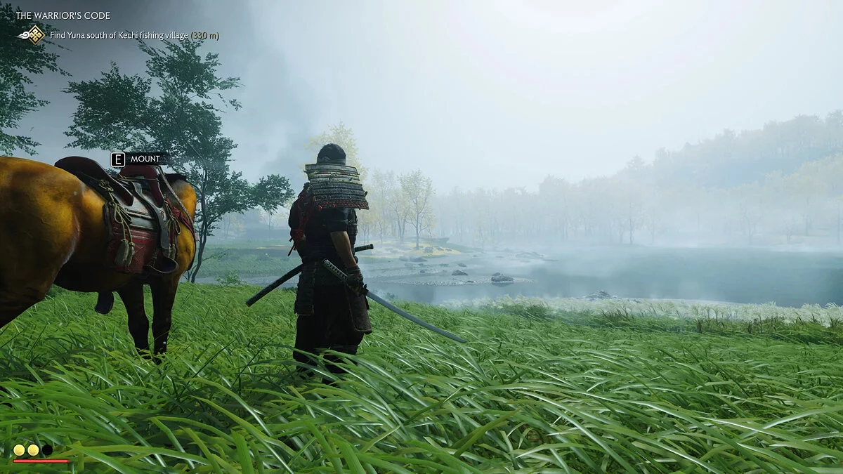 Ghost of Tsushima: Director's Cut — Отключение HUD