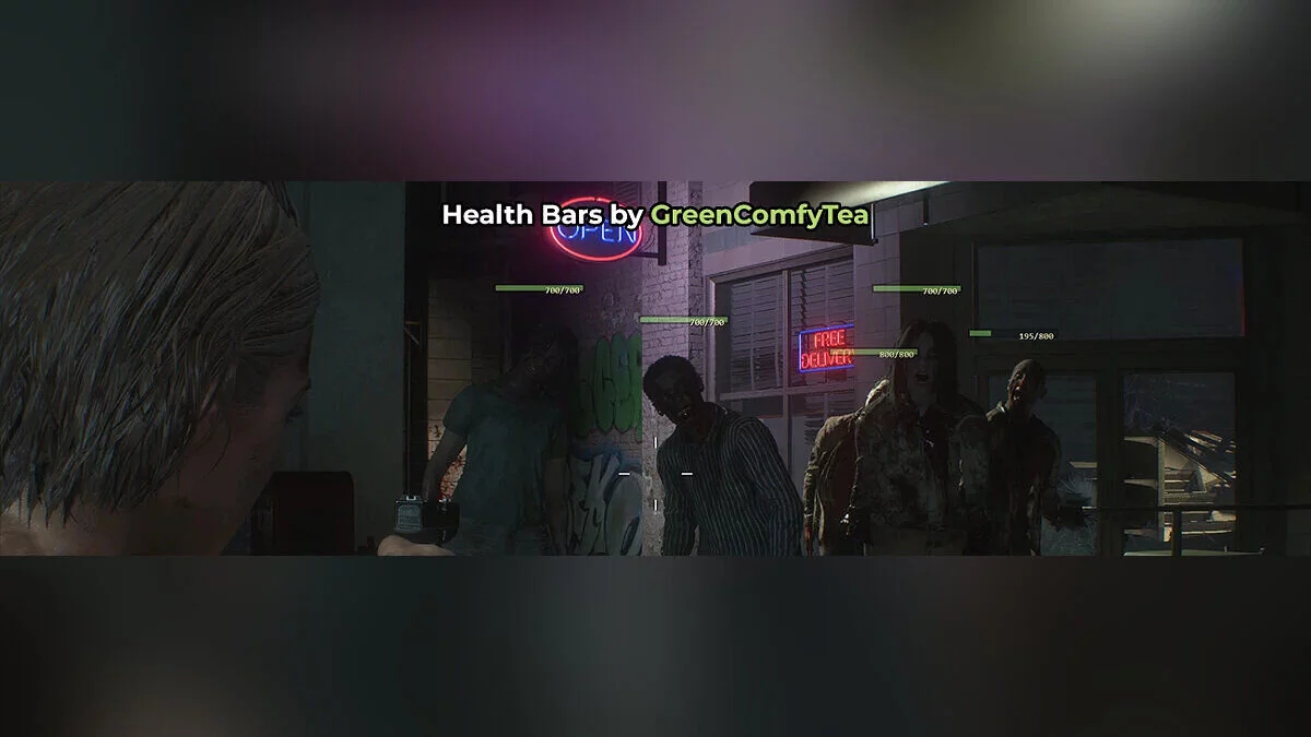 Resident Evil 3 — Полоса здоровья над врагами