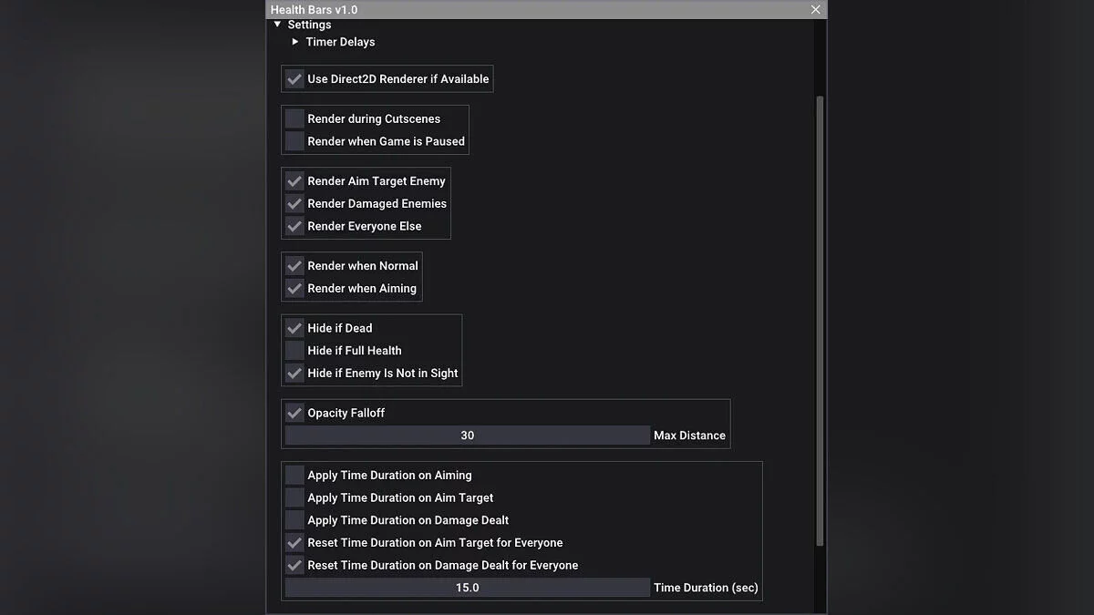 Resident Evil 3 — Полоса здоровья над врагами