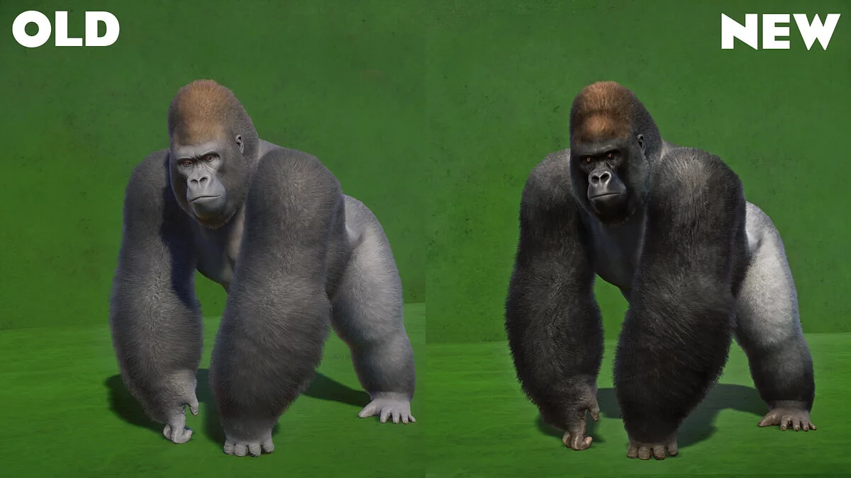 Planet Zoo — Ремастер западной низинной гориллы