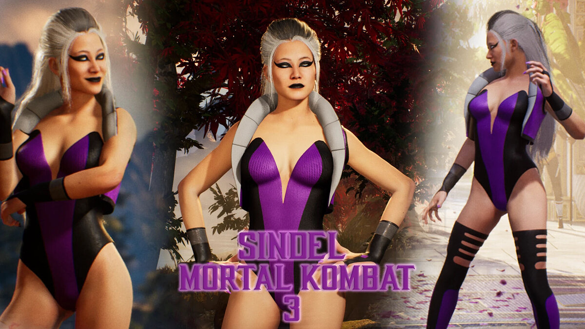 Mortal Kombat 1 — Синдел в костюме из игры Mortal Kombat 3