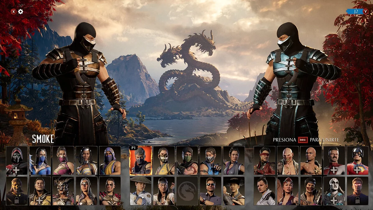 Mortal Kombat 1 — Смоук в костюме из игры MK X