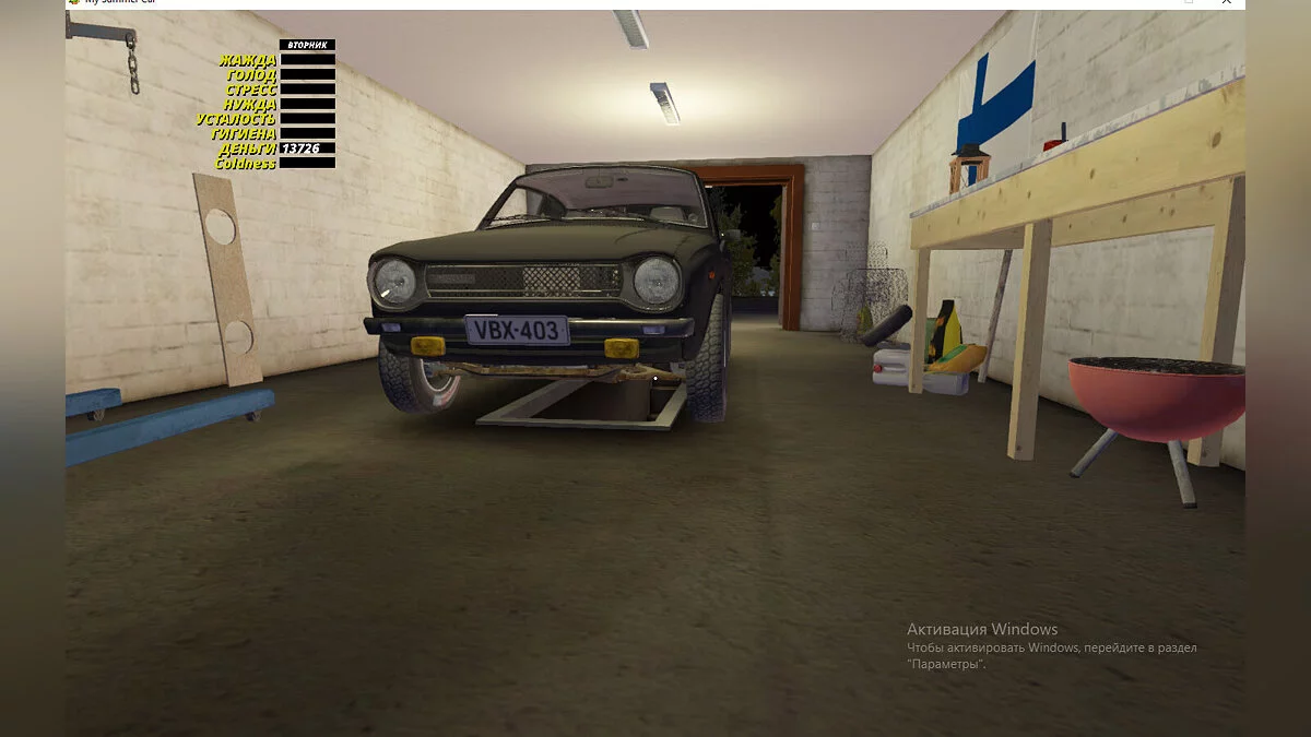 My Summer Car — Собранная Satsuma, не сток, сюжет немного тронут, хороший старт