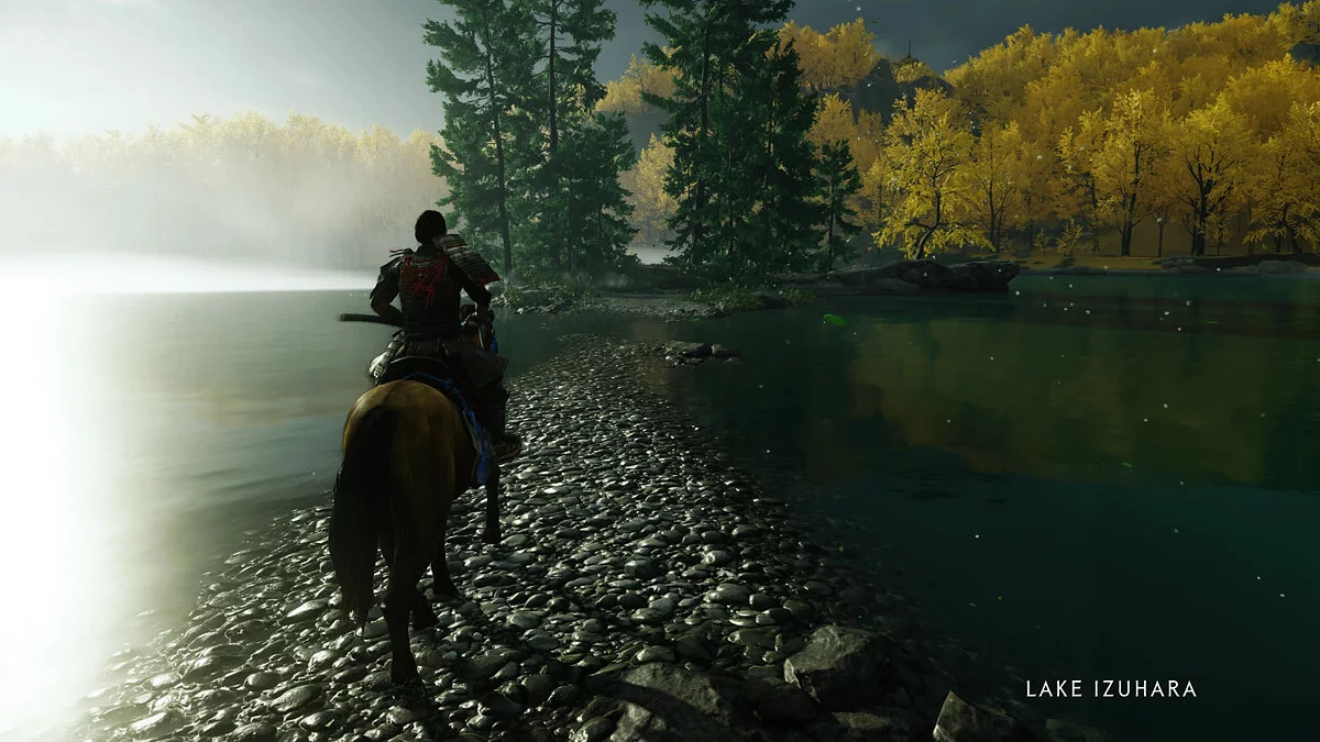 Ghost of Tsushima: Director&#039;s Cut — Сохранение перед выбором лошади