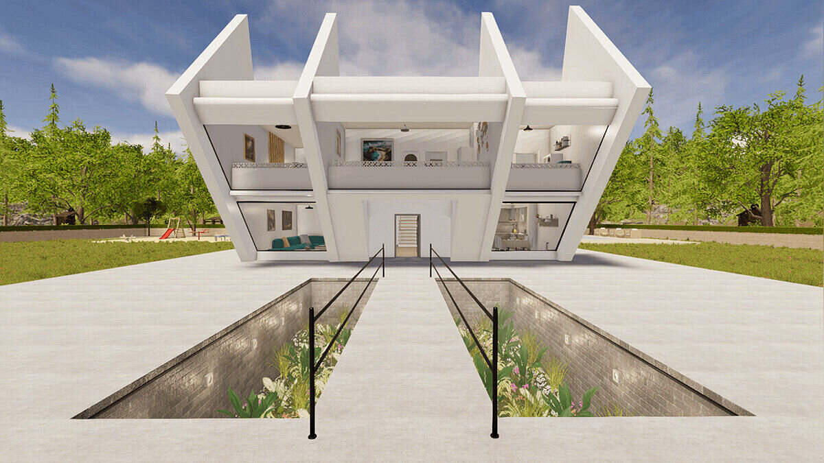 House Flipper 2 — Современная архитектура