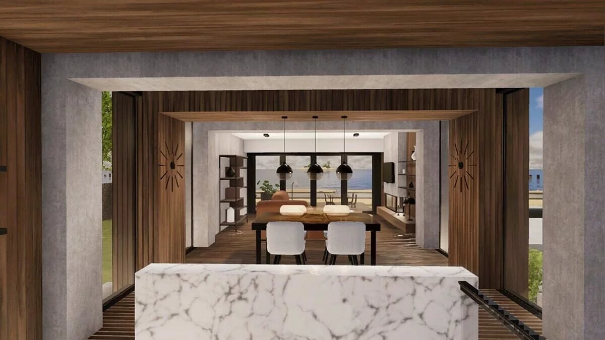 House Flipper 2 — Современный пляжный дом