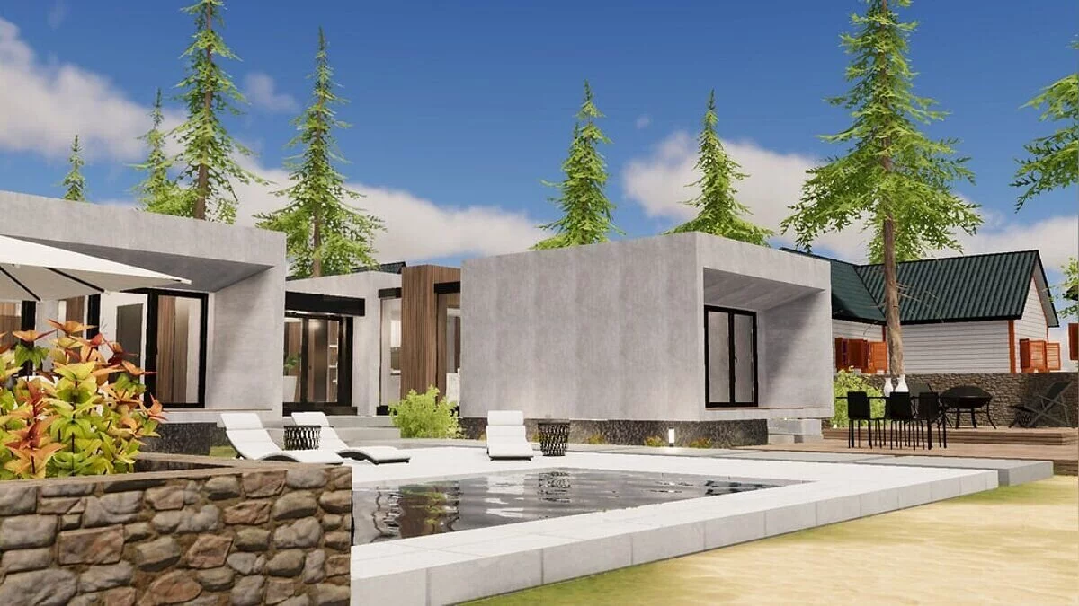 House Flipper 2 — Современный пляжный дом