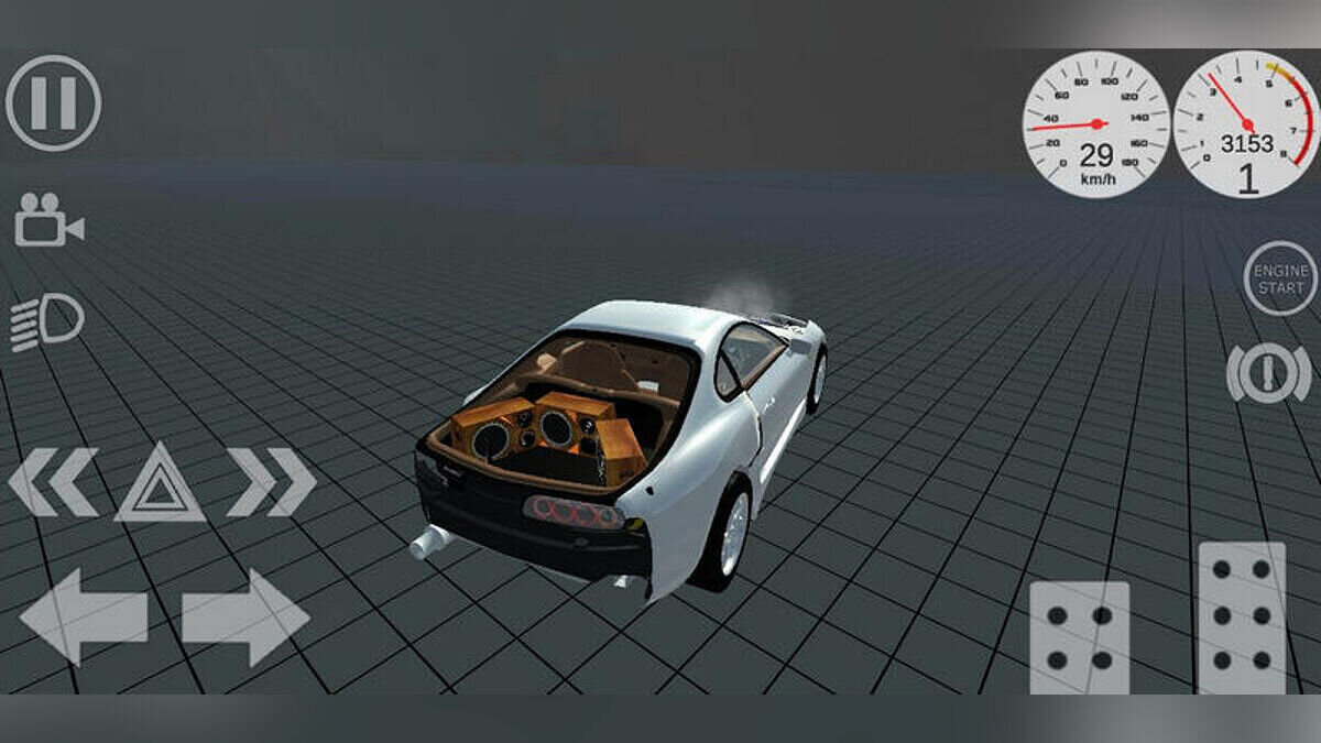 Simple Car Crash Physics Sim — Supra mk4 / Автомобили / Транспорт