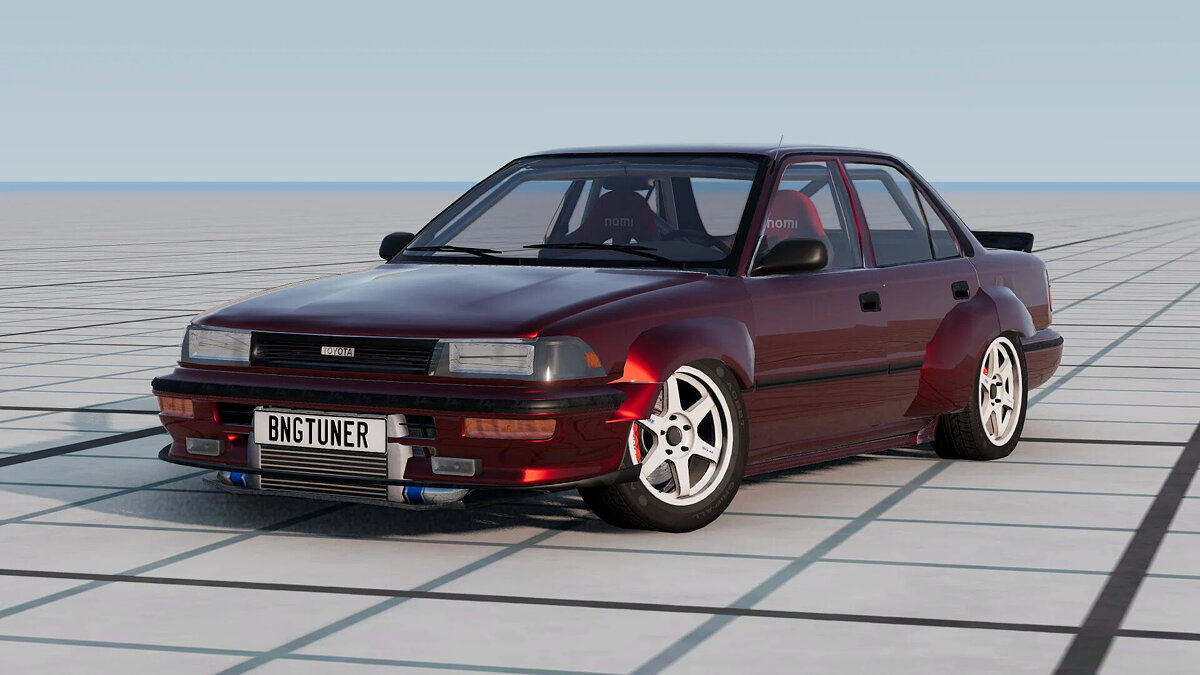 BeamNG.drive — Toyota Corolla AE92 1988