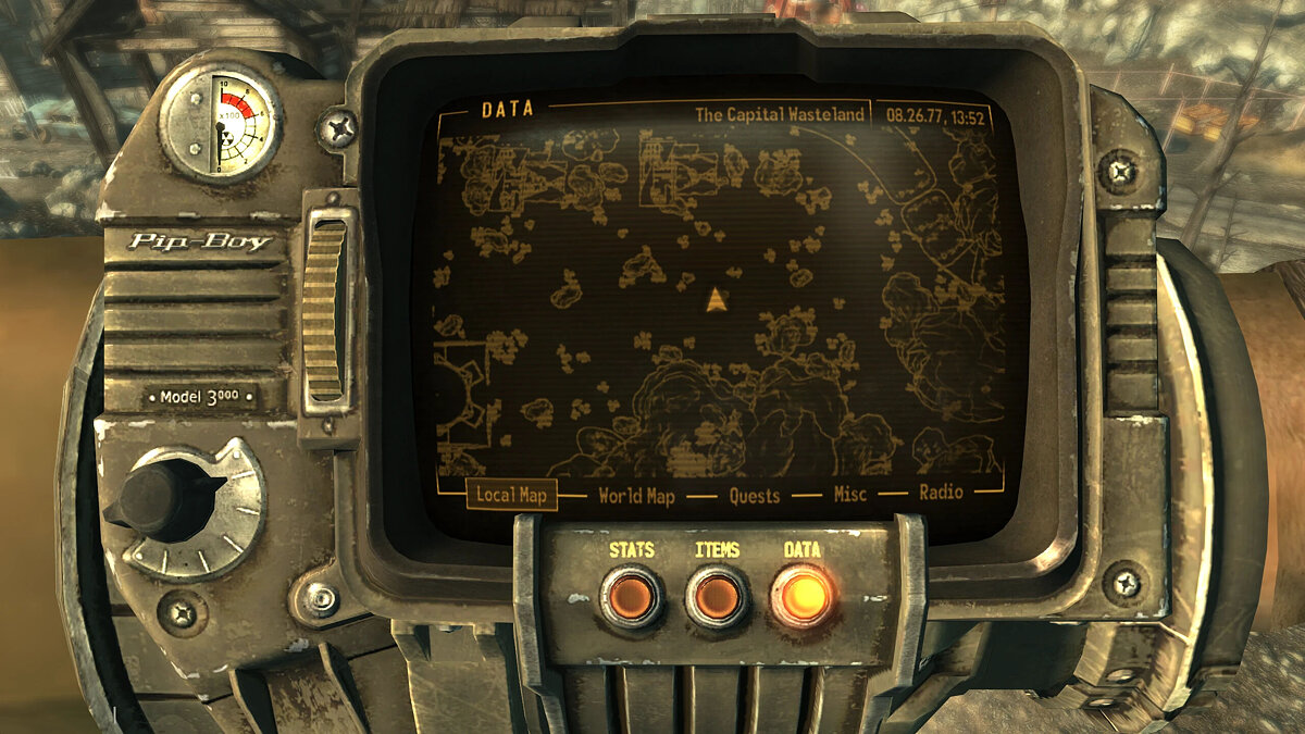 Fallout: New Vegas — Улучшенная карта
