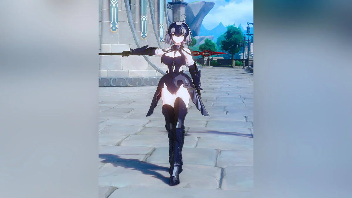 Genshin Impact — Ведьма-дракон Арлекино