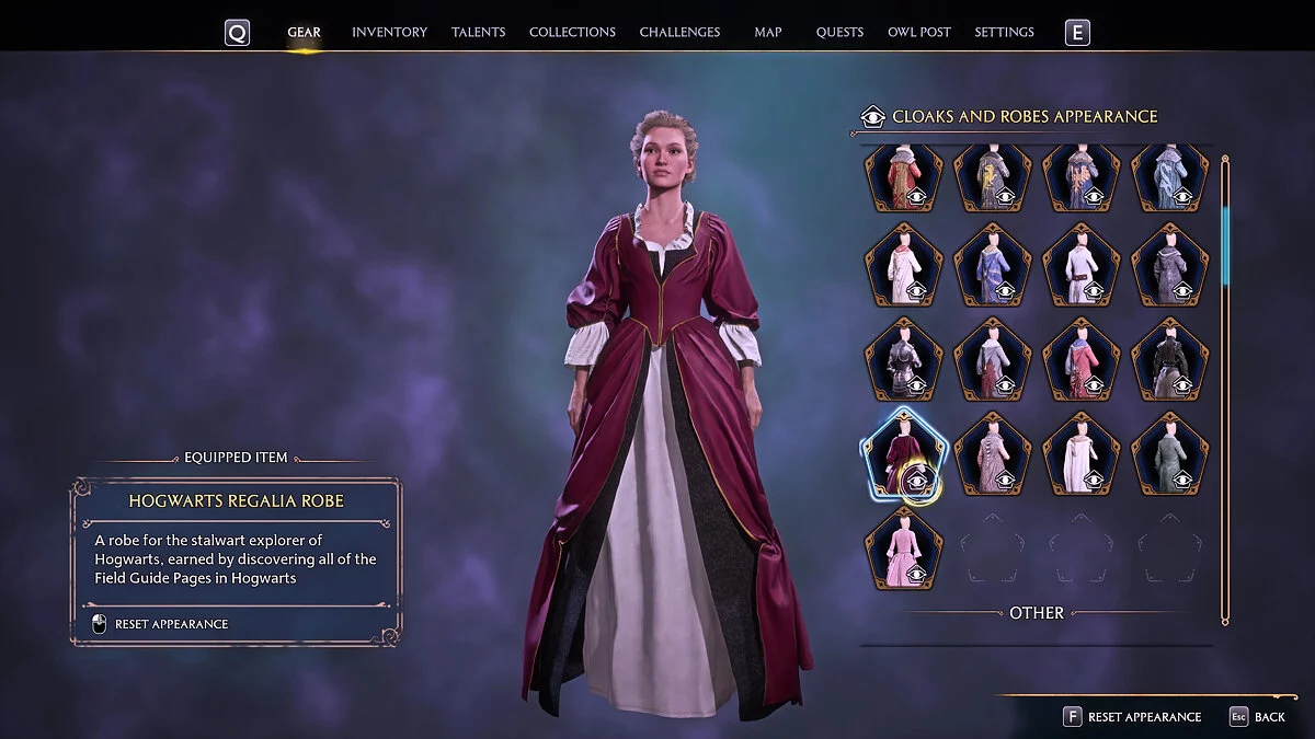 Hogwarts Legacy — Викторианские наряды