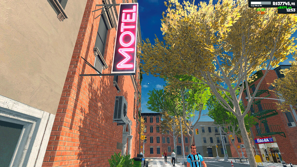 Supermarket Simulator — Вывеска Motel