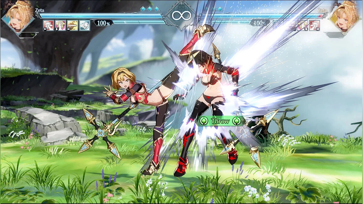 Granblue Fantasy Versus: Rising — Зета с короткими волосами