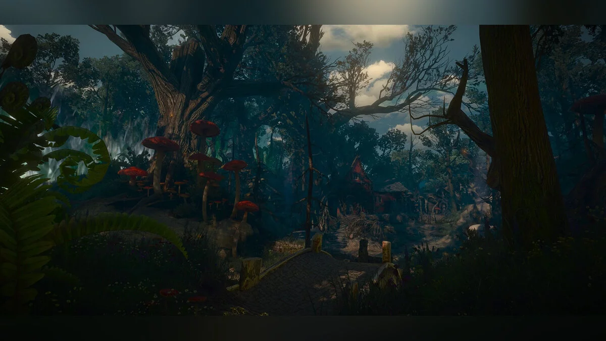 The Witcher 3: Wild Hunt - Complete Edition — Золотистая атмосфера квеста «За холмом и долом»
