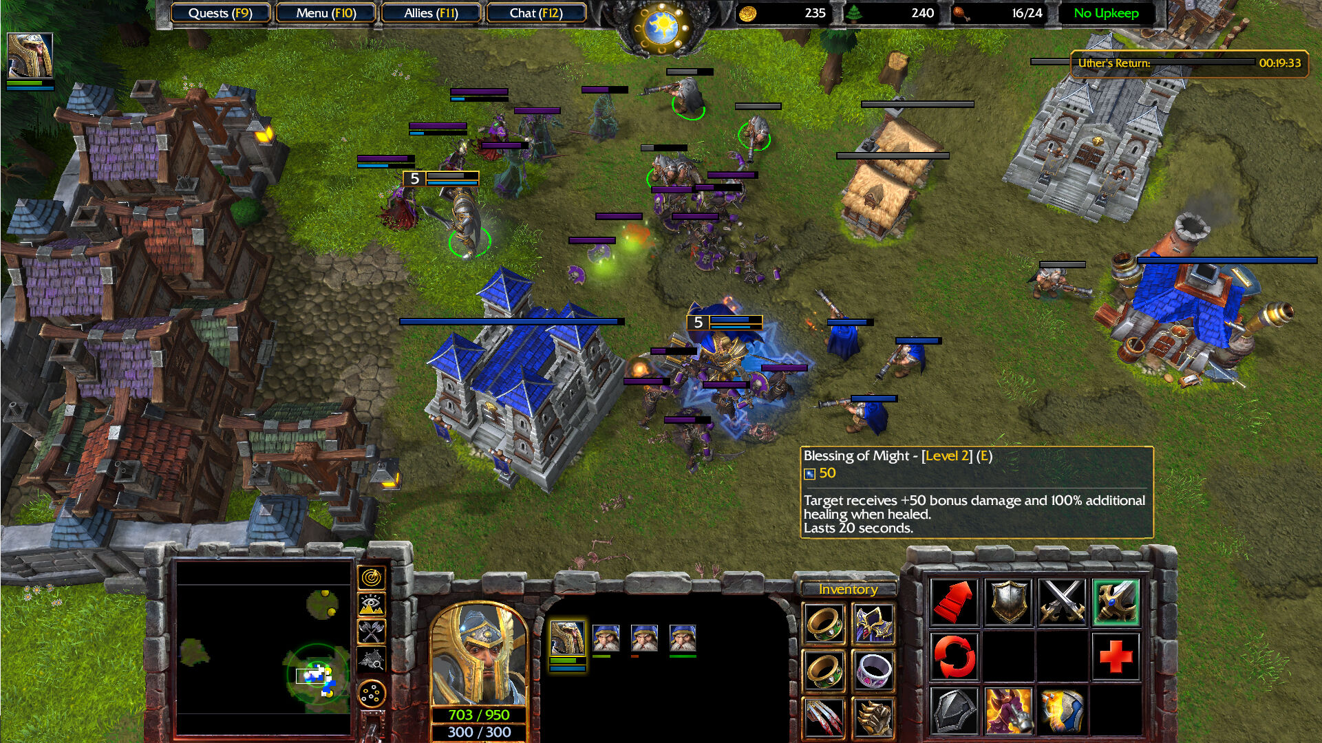 Warcraft 3 Footman Wars карты