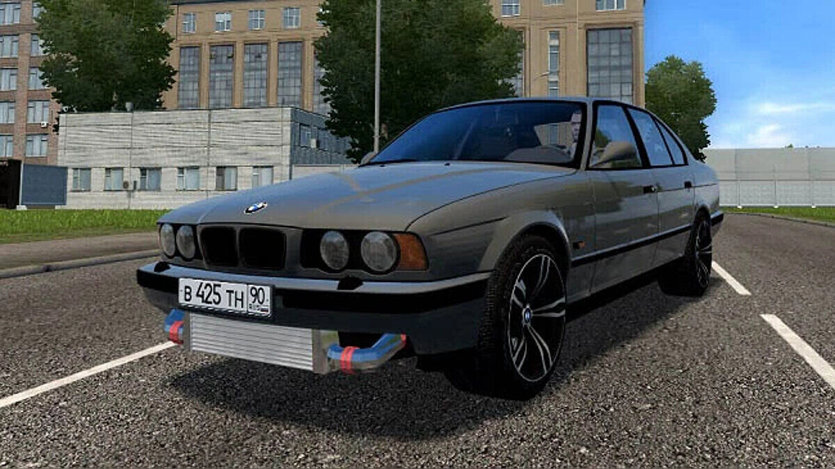 City Car Driving — BMW E34 M5 Volk 1