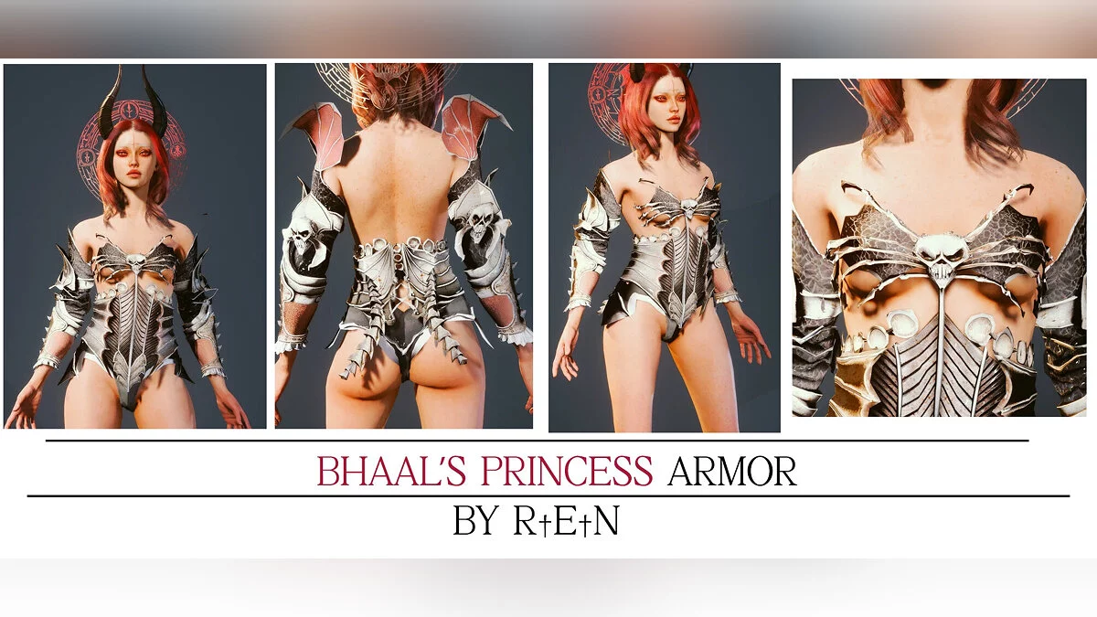 Baldur&#039;s Gate 3 — Броня принцессы Бхаала