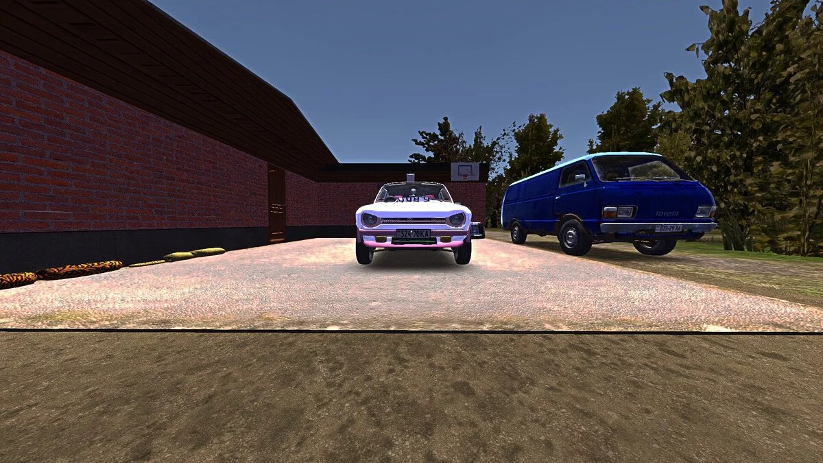 My Summer Car — Быстрая бело-розовая Сатсума