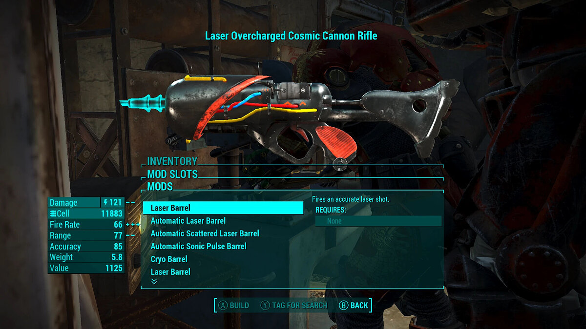 Fallout 4 — Captain Cosmos Rework — броня в стиле Metroid