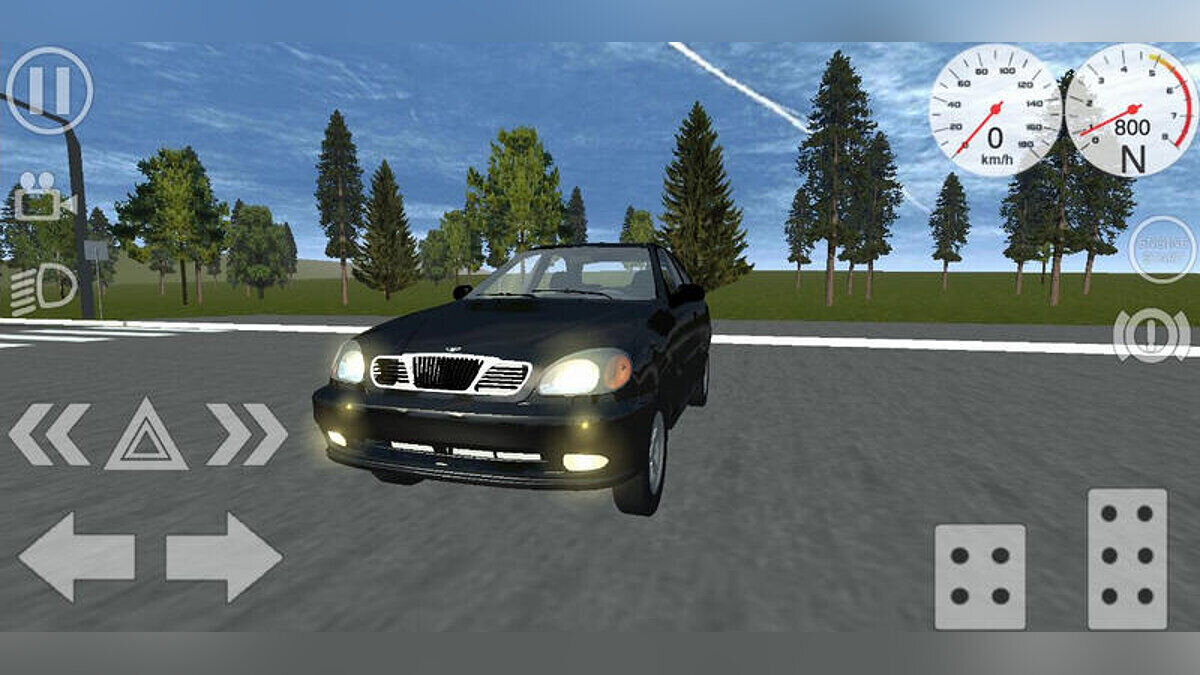 Simple Car Crash Physics Sim — Daewoo Lanos