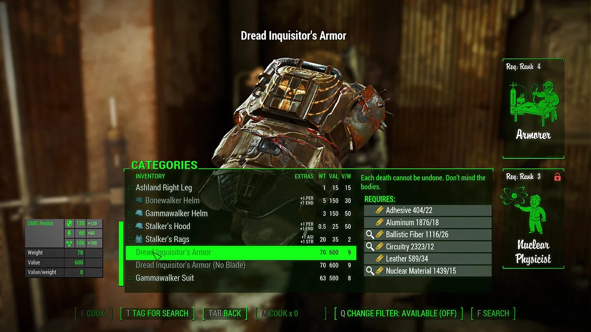 Fallout 4: Game of the Year Edition — Дополнительная броня и оружие