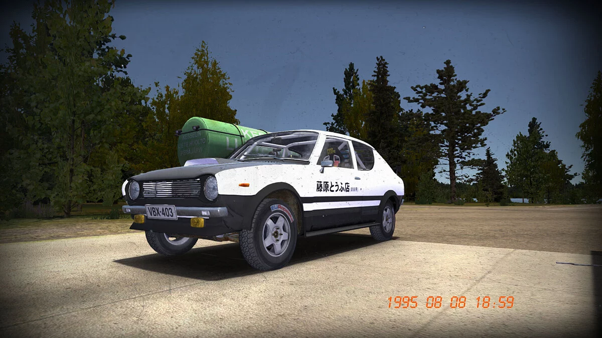 My Summer Car — Готовая к ралли Satsuma, 8350 марок, номера получены