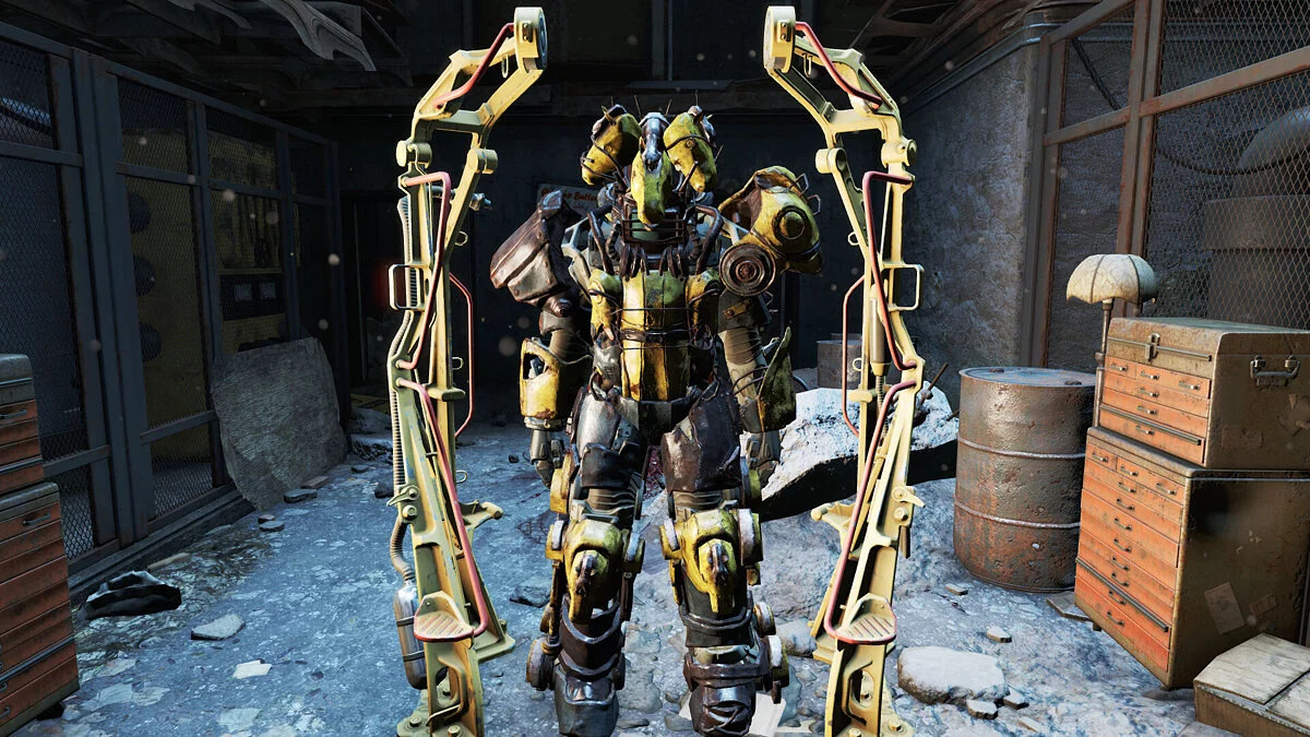 Fallout 4 — Horse Power Armor Rebalanced — лошадиная силовая броня