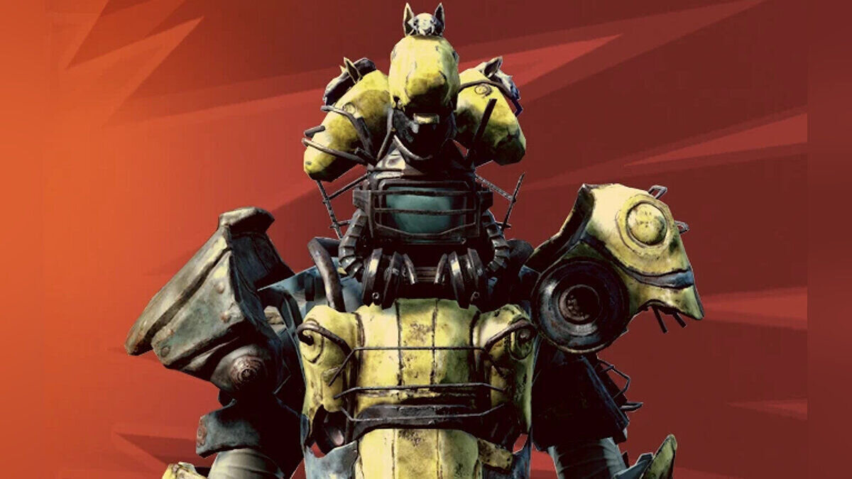 Fallout 4 — Horse Power Armor Rebalanced — лошадиная силовая броня