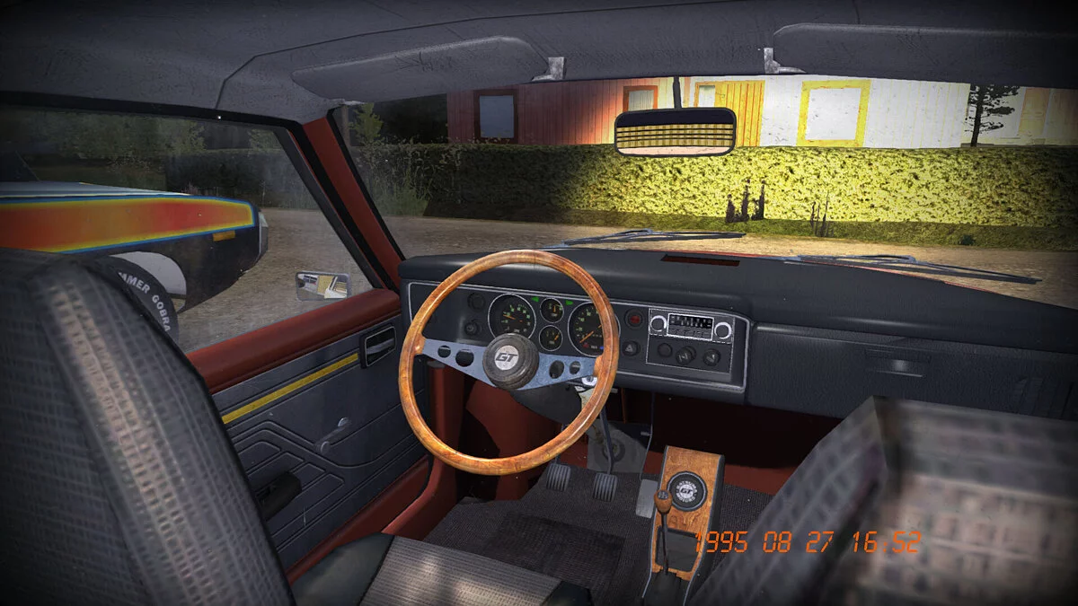 My Summer Car — Красная GT Satsuma как на плакате