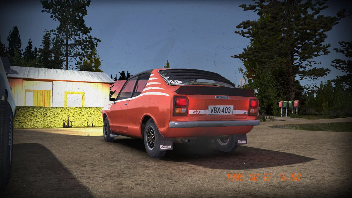 My Summer Car — Красная GT Satsuma как на плакате