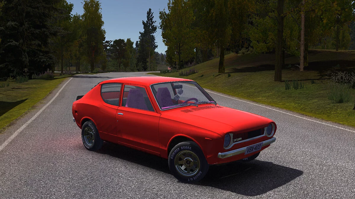 My Summer Car — Красная Satsuma AMP с обложки игры