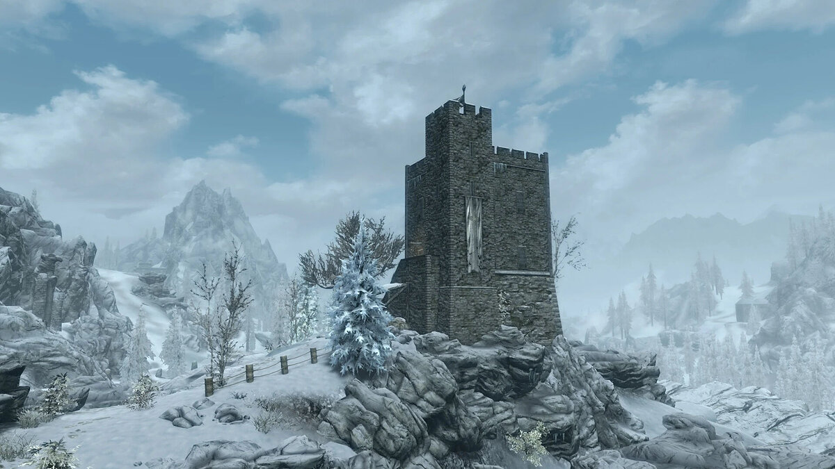 Elder Scrolls 5: Skyrim Special Edition — Крепость лунного камня