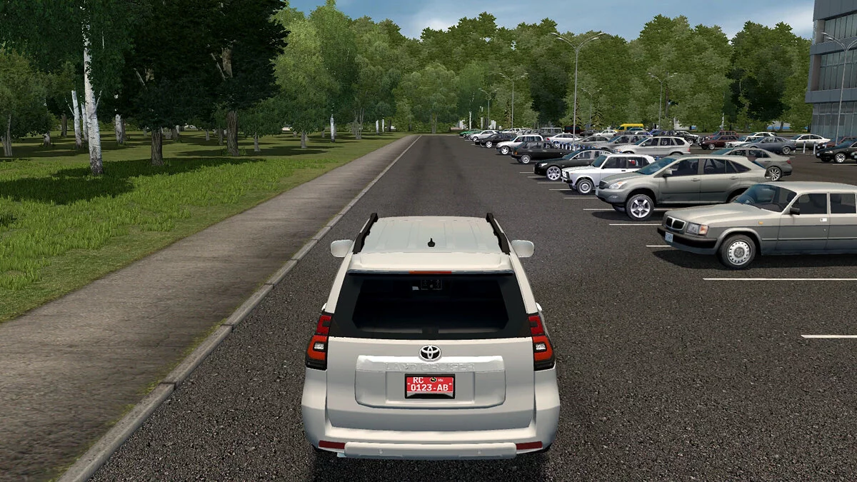 City Car Driving — Land Cruiser PRADO