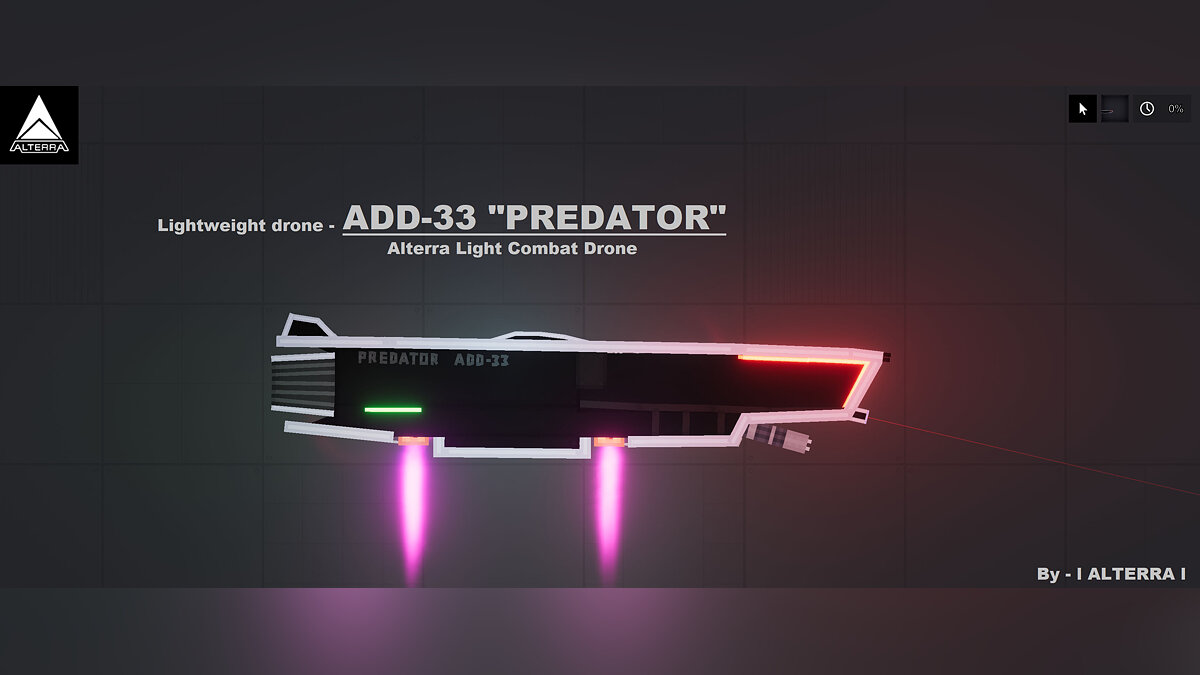 People Playground — Легкий боевой дрон ADD-33 Predator