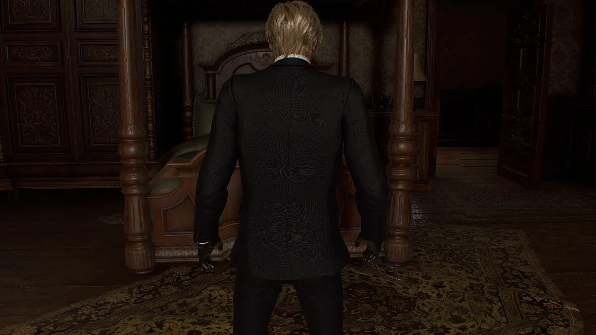 Resident Evil 4 Remake (2023) — Леон в костюме Хитмена