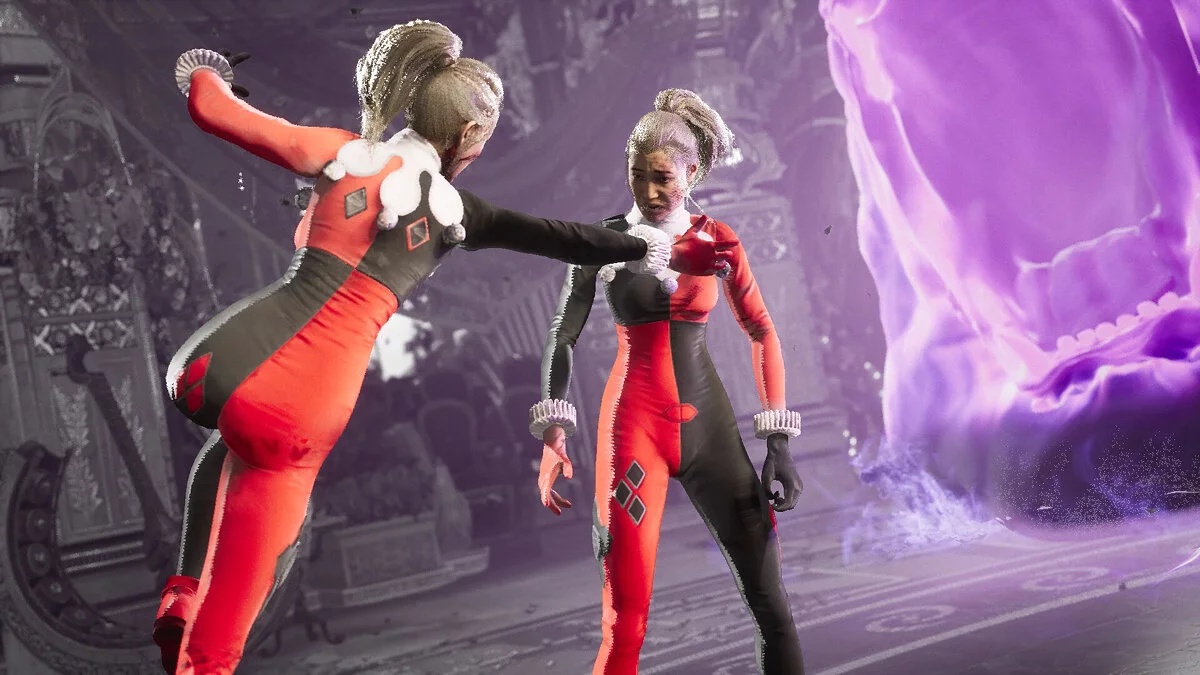 Mortal Kombat 1 — Ли Мей в костюме Харли Квинн