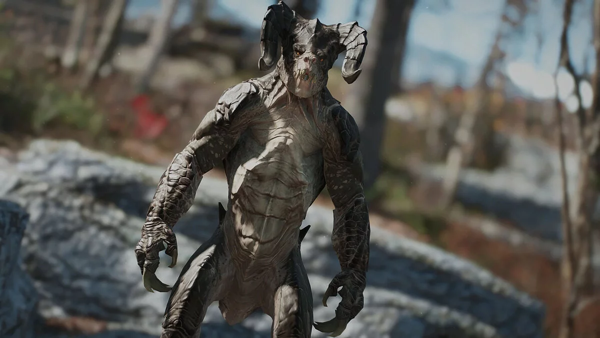 Fallout 4 — Power Deathclaw — броня когтя смерти