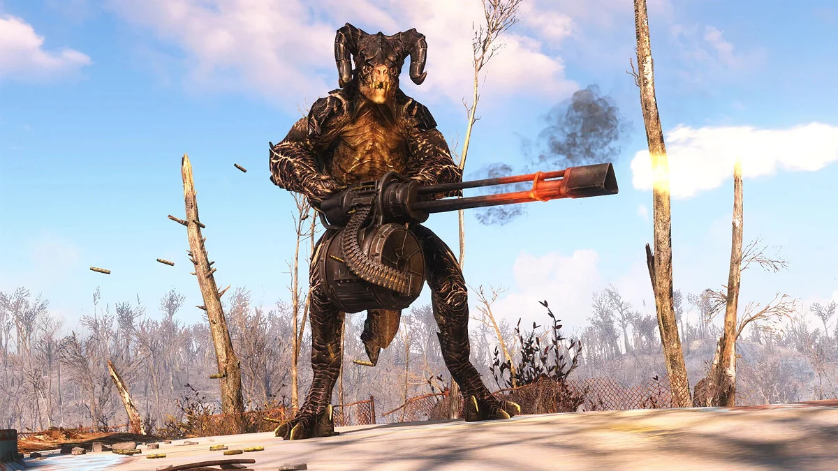 Fallout 4 — Power Deathclaw — броня когтя смерти