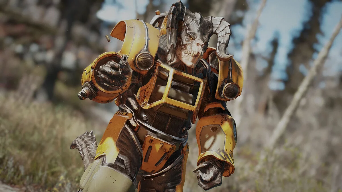 Fallout 4 — Power Deathclaw — броня когтя смерти
